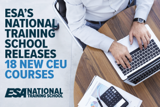 ESA’s National Training School Releases 18 New CEU Courses
