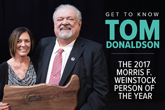 Get to Know Tom Donaldson! The 2017 Morris F Weinstock Person of the Year
