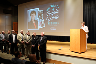 VIDEO: Angela White Receives Weinstock Person of the Year Award at ESX