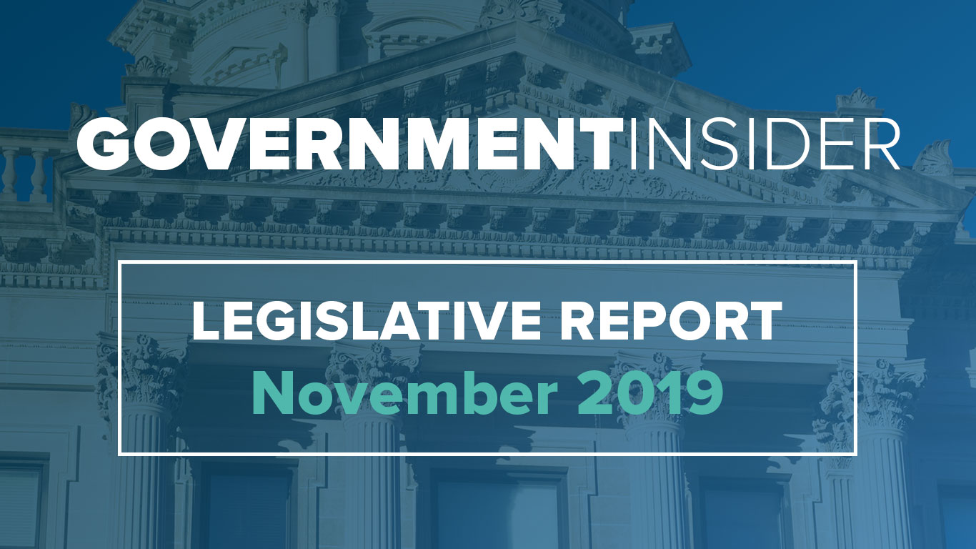 Legislative Report – November 2019