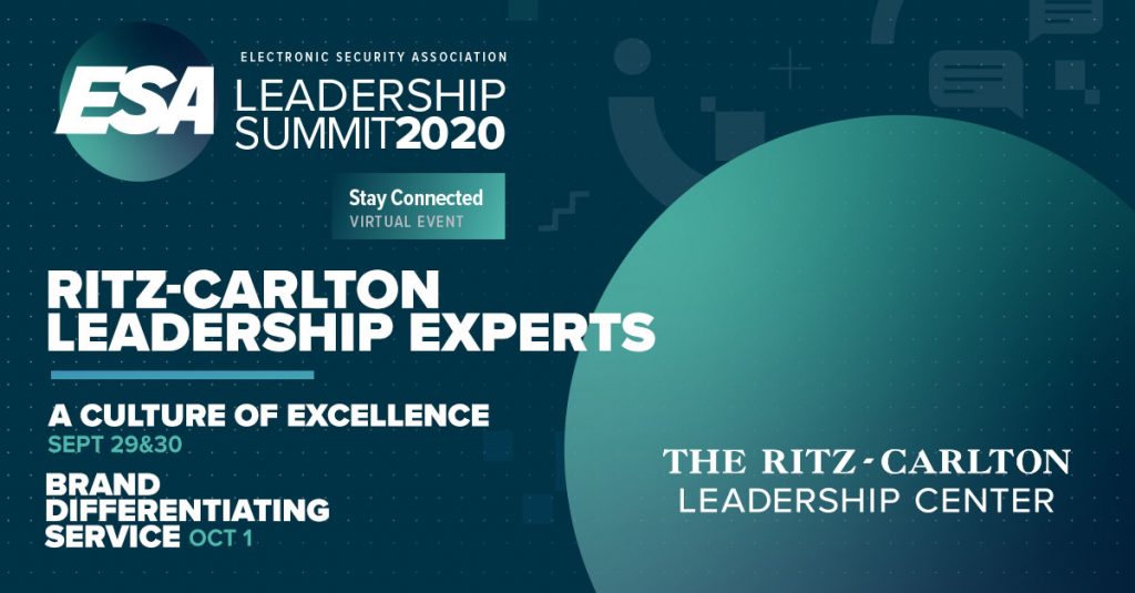 Ritz-Carlton Leadership Experts Speaking at ESA Leadership Summit 2020