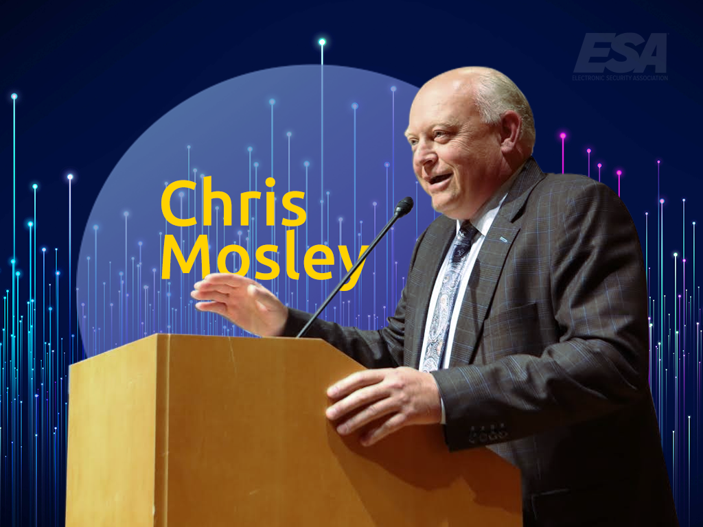 Farewell to 43rd ESA President, Chris Mosley