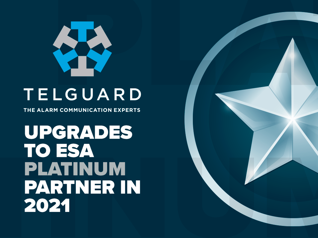 Telguard Increases its Commitment to the Pro-Installed Electronic Security and Life Safety Industry in 2021 and 2022 — Now an ESA Platinum Partner