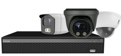 Clare Controls Launches ClareVision Cameras and NVRs to Deliver Pro Security with Value-Segment Surveillance Options