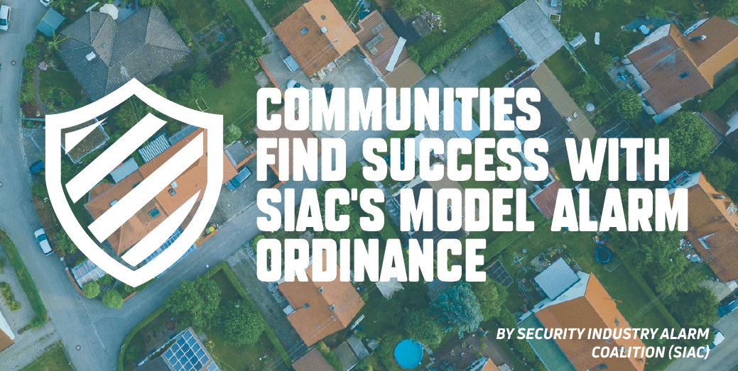 Communities Find Success with SIAC’s Model Alarm Ordinance