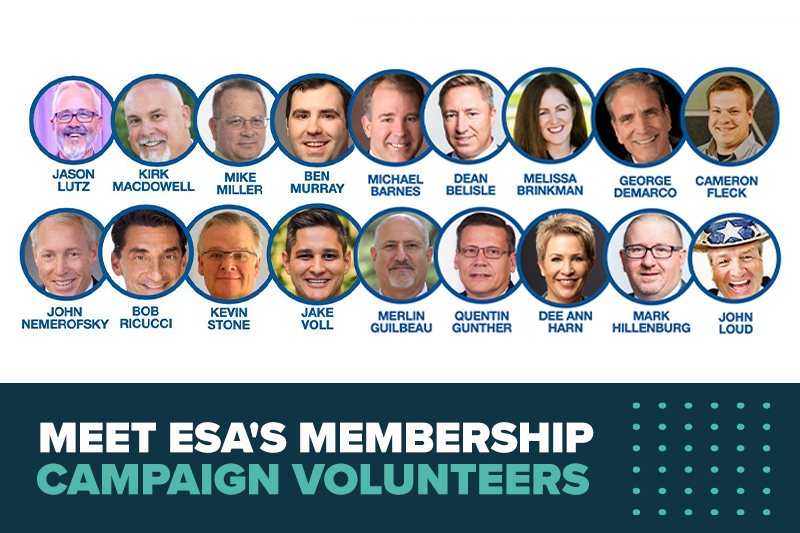 Meet ESA’s Membership Campaign Volunteers!