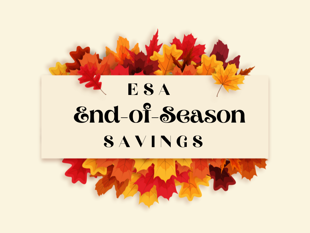September ESA End-of-Season Savings