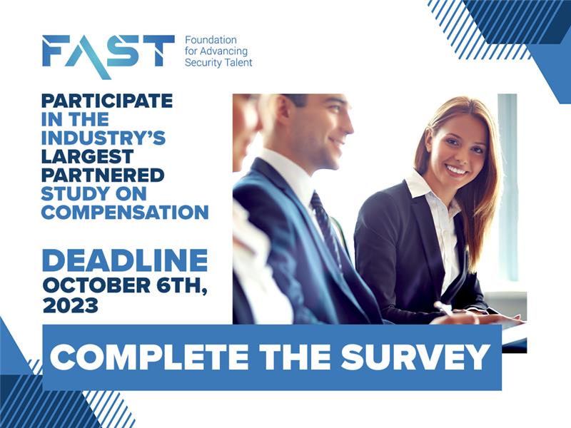 2023 FAST Compensation & Benefits Benchmarking Study Launches on September 7th