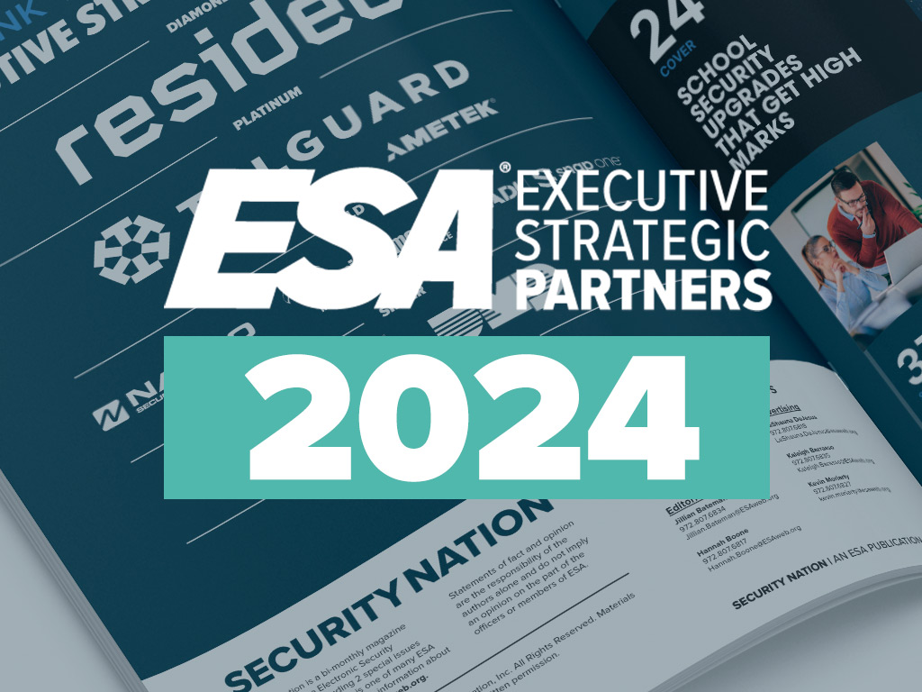 The 2024 Executive Partnerships Elevate the Electronic Security Industry The 2024 Executive Partnerships Elevate the Electronic Security Industry