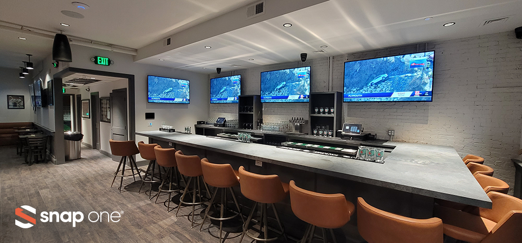 Northeast Integrator Partners with Snap One to Modernize One of the City’s Most Iconic Sports Bars