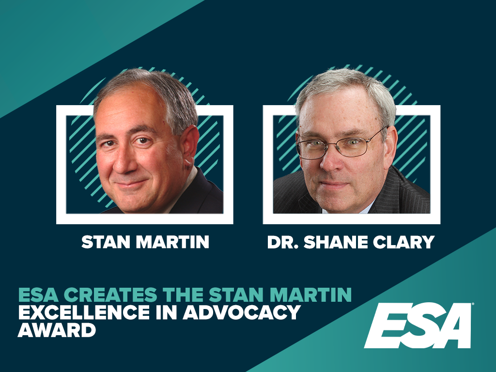 ESA Creates the Stan Martin Excellence in Advocacy Award