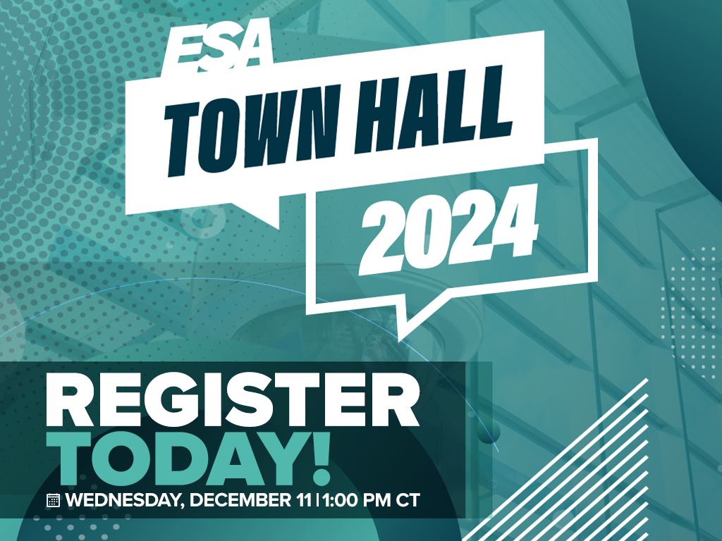 ESA Opens Registration for 2024 Town Hall Broadcast