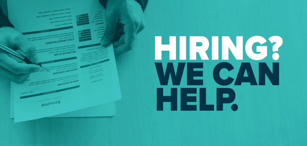 Hiring Assistance from ESA